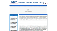 Desktop Screenshot of obtbearing.com